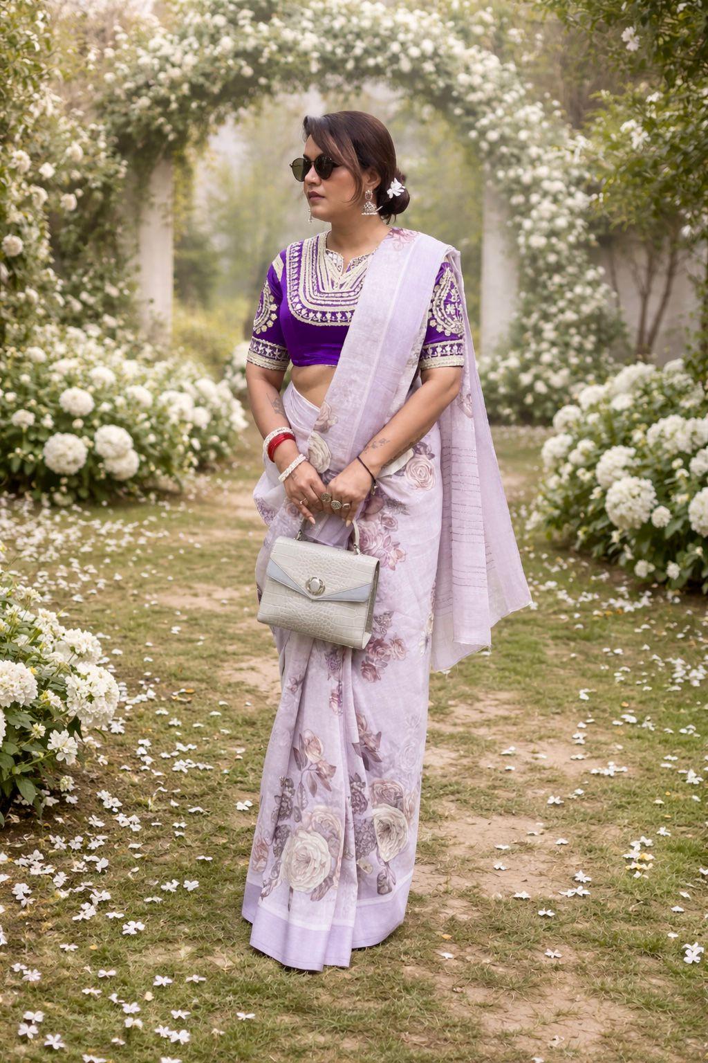 How to Wear a Linen Saree in Traditional Style: A Step-by-Step Guide